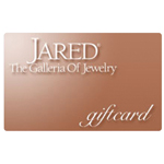 JARED THE GALLERIA OF JEWELERS<sup>®</sup> $25 Physical Gift Card